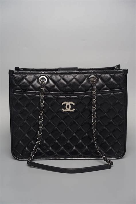 distressed calfskin chanel